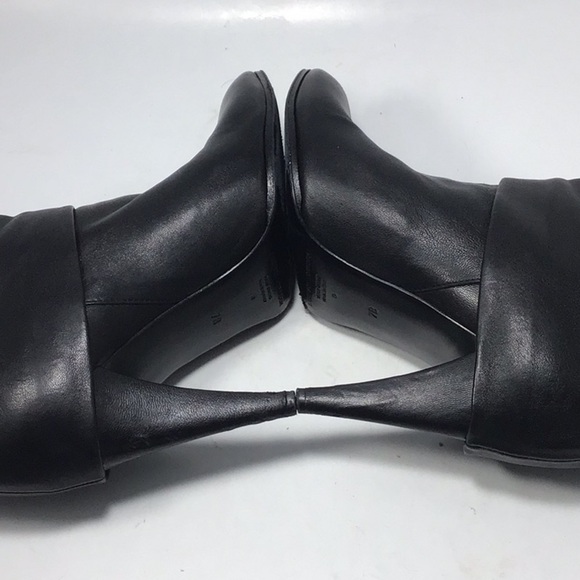 SIGERSON MORRISON Black Leather Lambskin Boots 7 - Picture 9 of 13